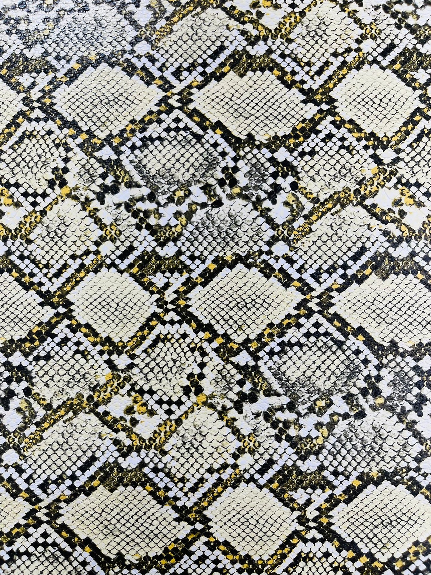 3D SNAKE PVC VINYL (by the yard) - New Creations Fabric & Foam Inc