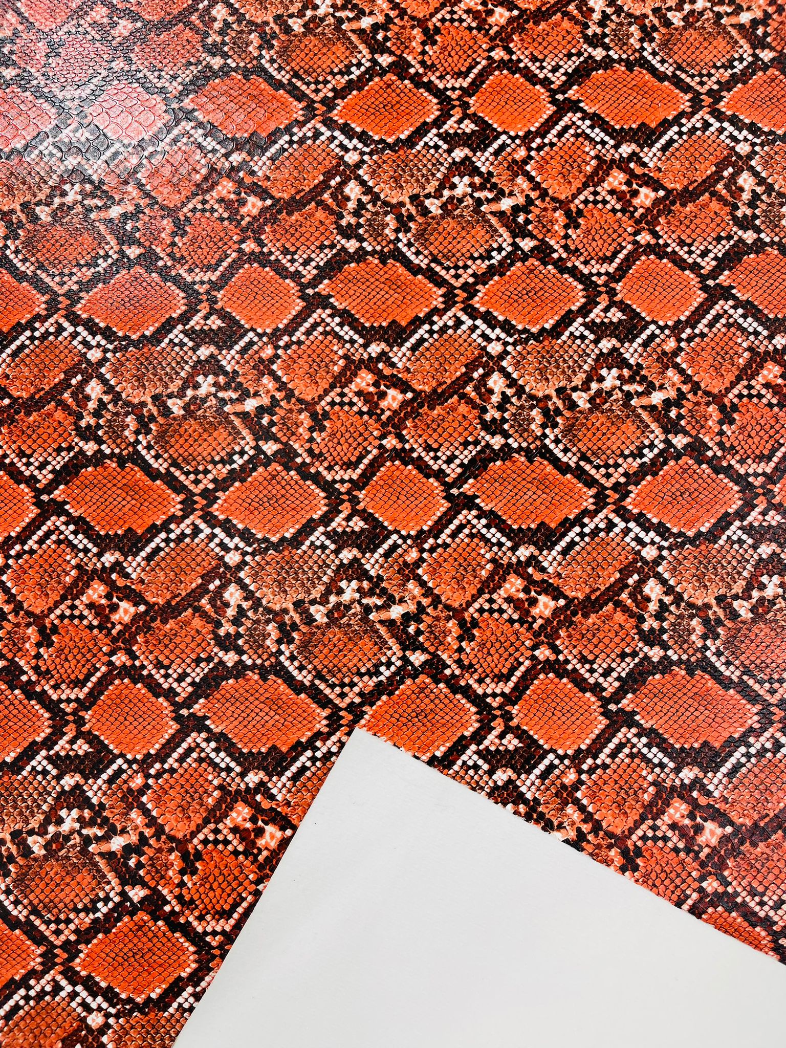 3D SNAKE PVC VINYL (by the yard) - New Creations Fabric & Foam Inc