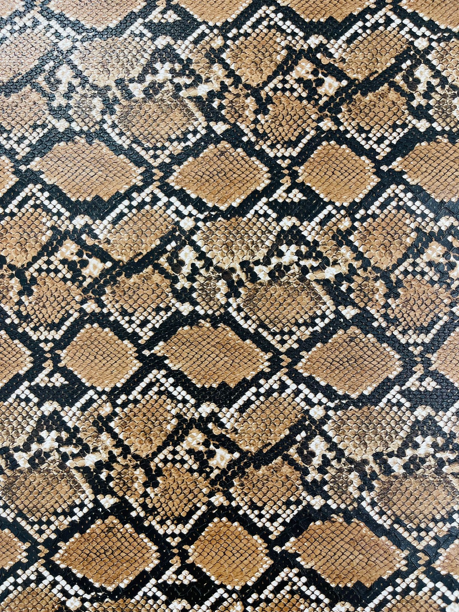 3D SNAKE PVC VINYL (by the yard) - New Creations Fabric & Foam Inc