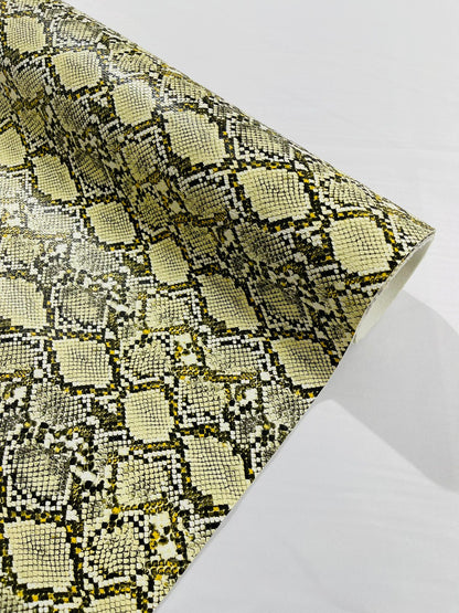 3D SNAKE PVC VINYL (by the yard) - New Creations Fabric & Foam Inc