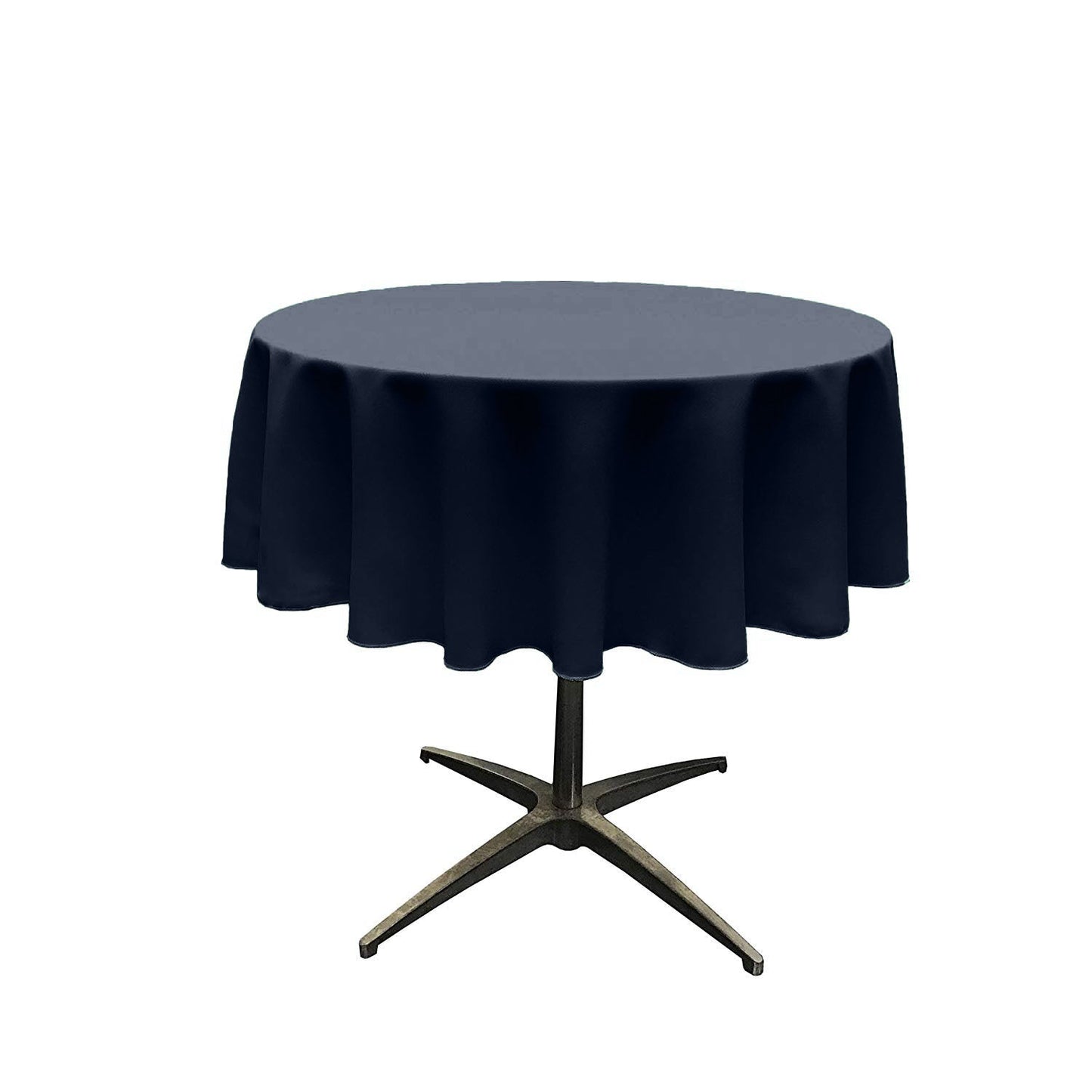 45" ROUND POLY POPLIN SEAMLESS TABLECLOTH - New Creations Fabric & Foam Inc