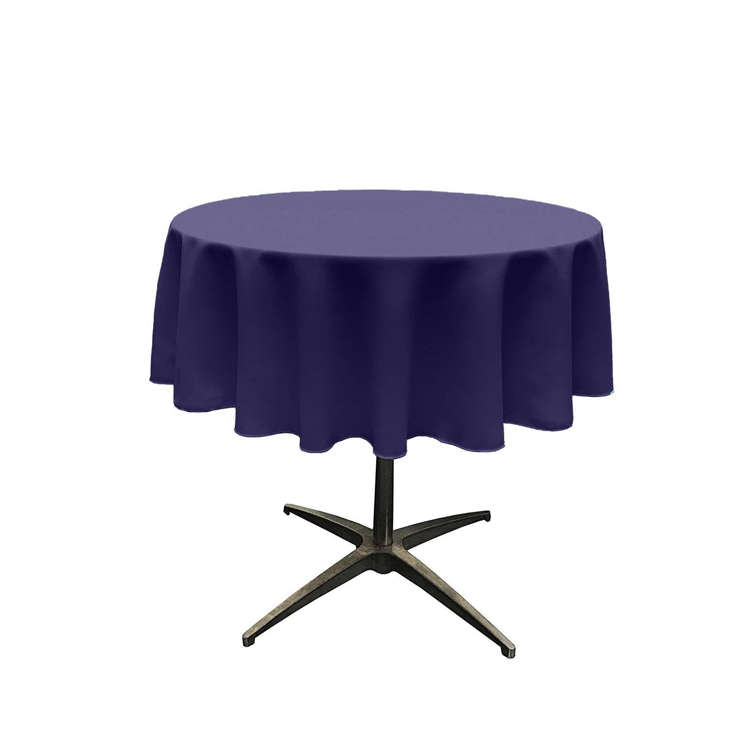 45" ROUND POLY POPLIN SEAMLESS TABLECLOTH - New Creations Fabric & Foam Inc