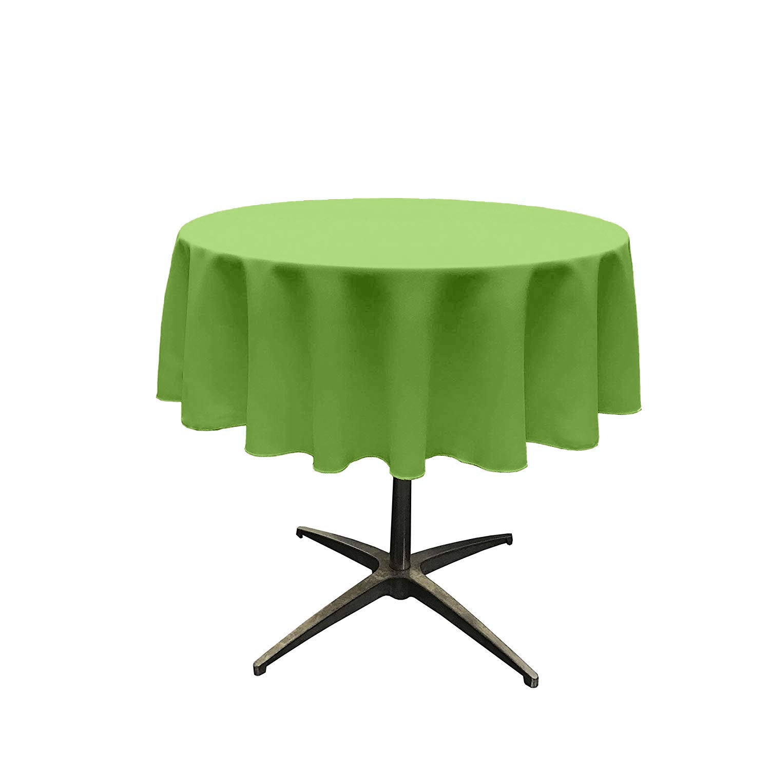 45" ROUND POLY POPLIN SEAMLESS TABLECLOTH - New Creations Fabric & Foam Inc
