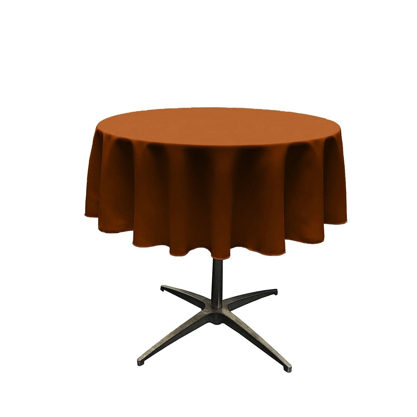 45" ROUND POLY POPLIN SEAMLESS TABLECLOTH - New Creations Fabric & Foam Inc