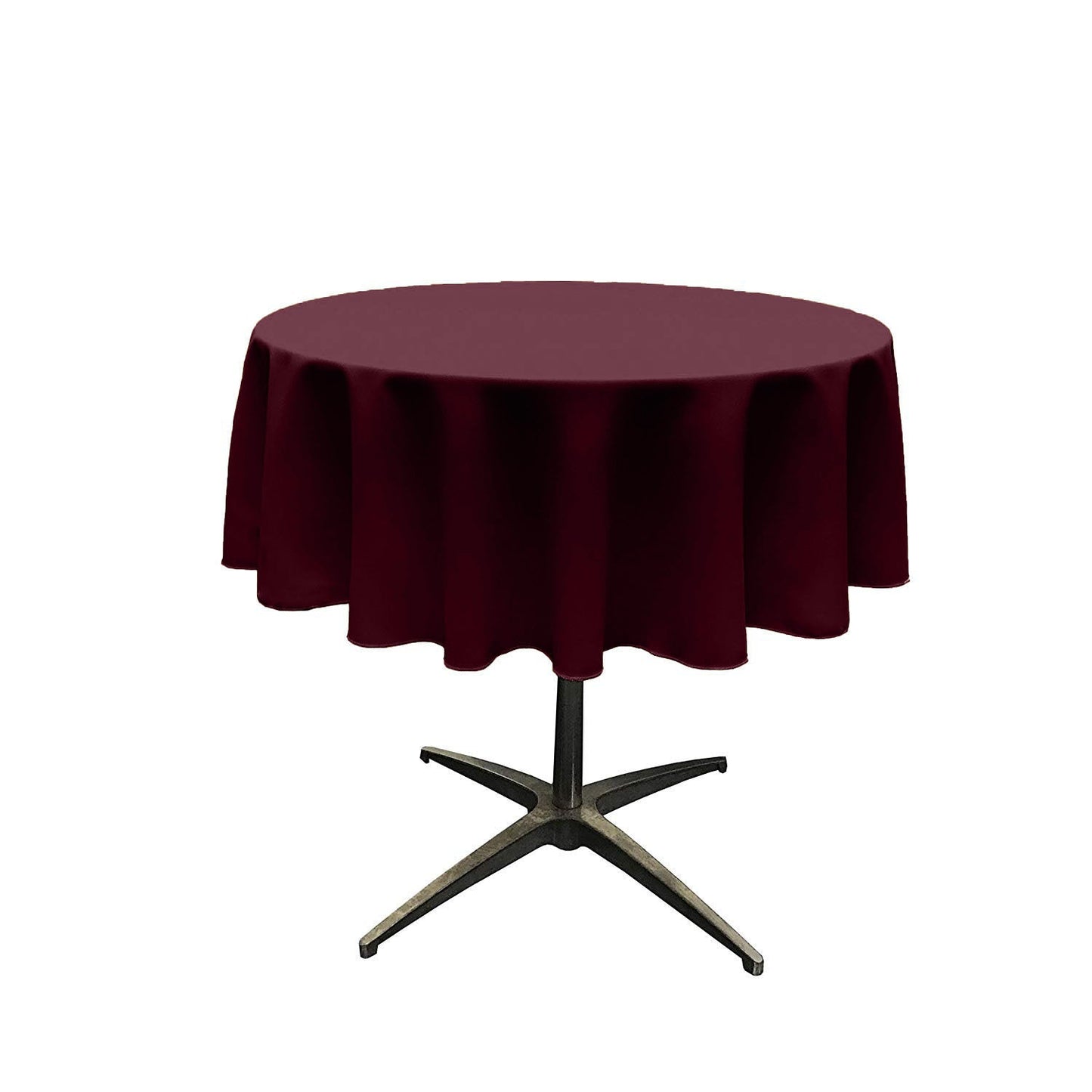45" ROUND POLY POPLIN SEAMLESS TABLECLOTH - New Creations Fabric & Foam Inc