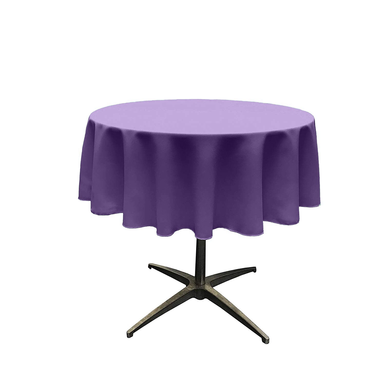 45" ROUND POLY POPLIN SEAMLESS TABLECLOTH - New Creations Fabric & Foam Inc