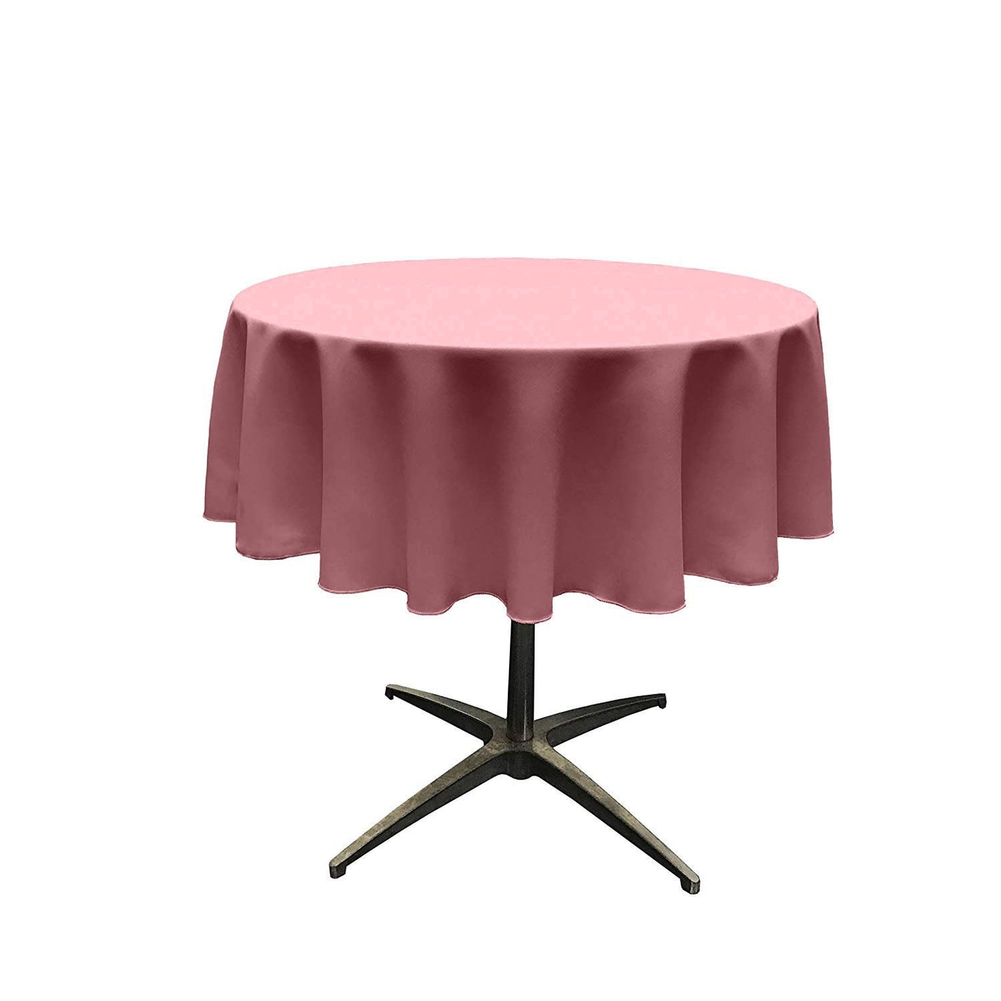 45" ROUND POLY POPLIN SEAMLESS TABLECLOTH - New Creations Fabric & Foam Inc