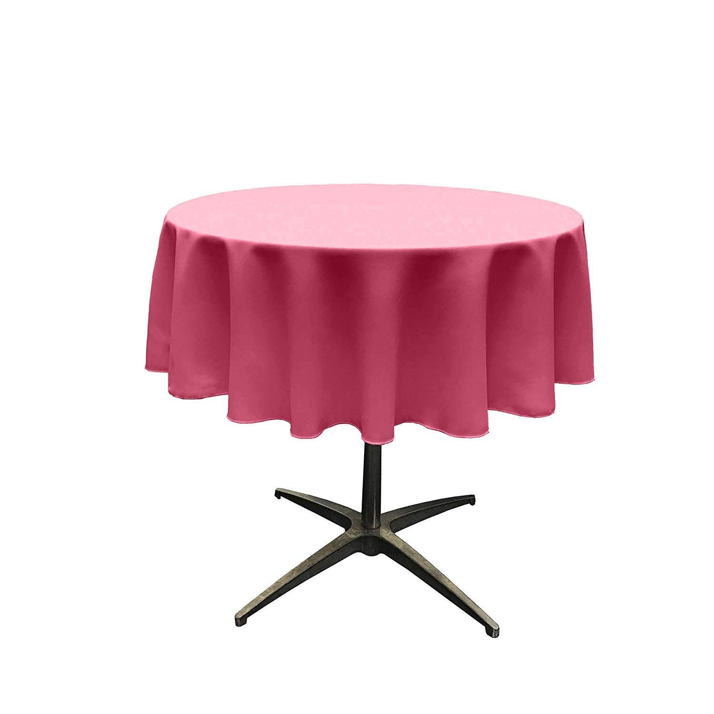 45" ROUND POLY POPLIN SEAMLESS TABLECLOTH - New Creations Fabric & Foam Inc