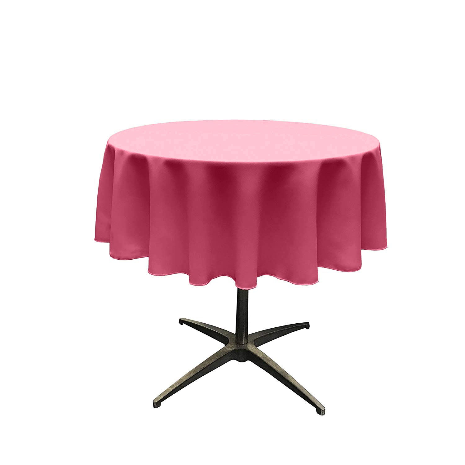 45" ROUND POLY POPLIN SEAMLESS TABLECLOTH - New Creations Fabric & Foam Inc