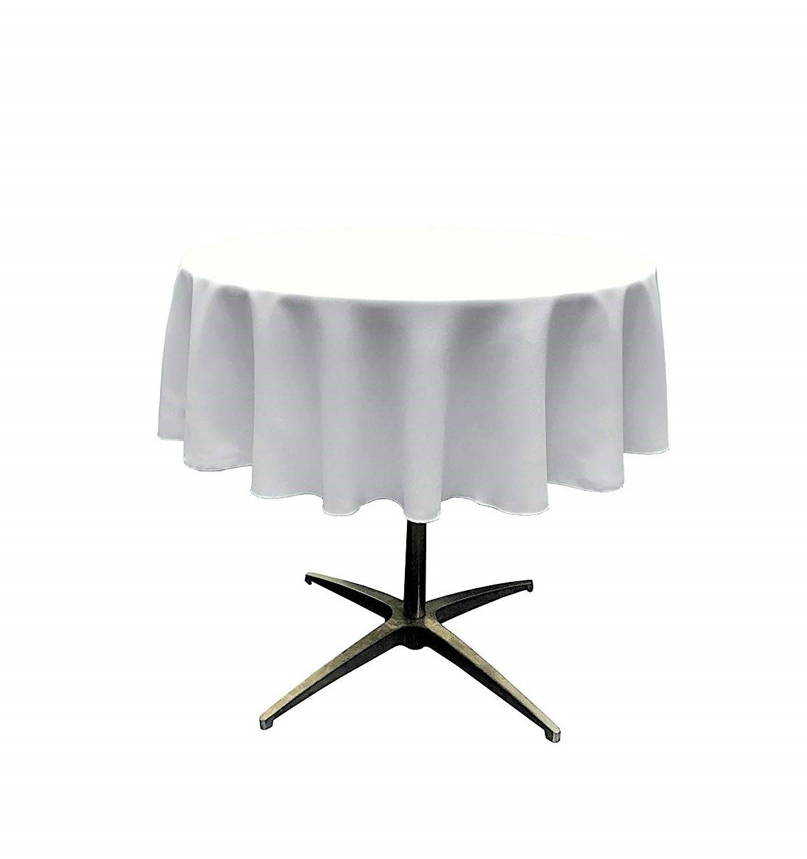 45" ROUND POLY POPLIN SEAMLESS TABLECLOTH - New Creations Fabric & Foam Inc