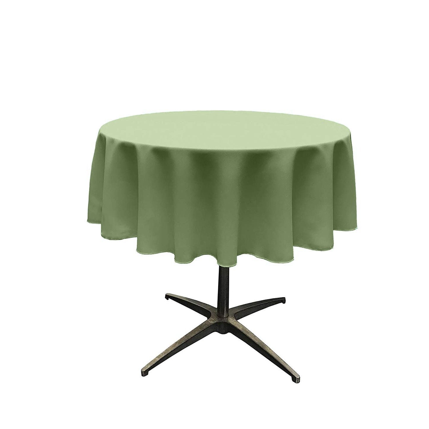 45" ROUND POLY POPLIN SEAMLESS TABLECLOTH - New Creations Fabric & Foam Inc