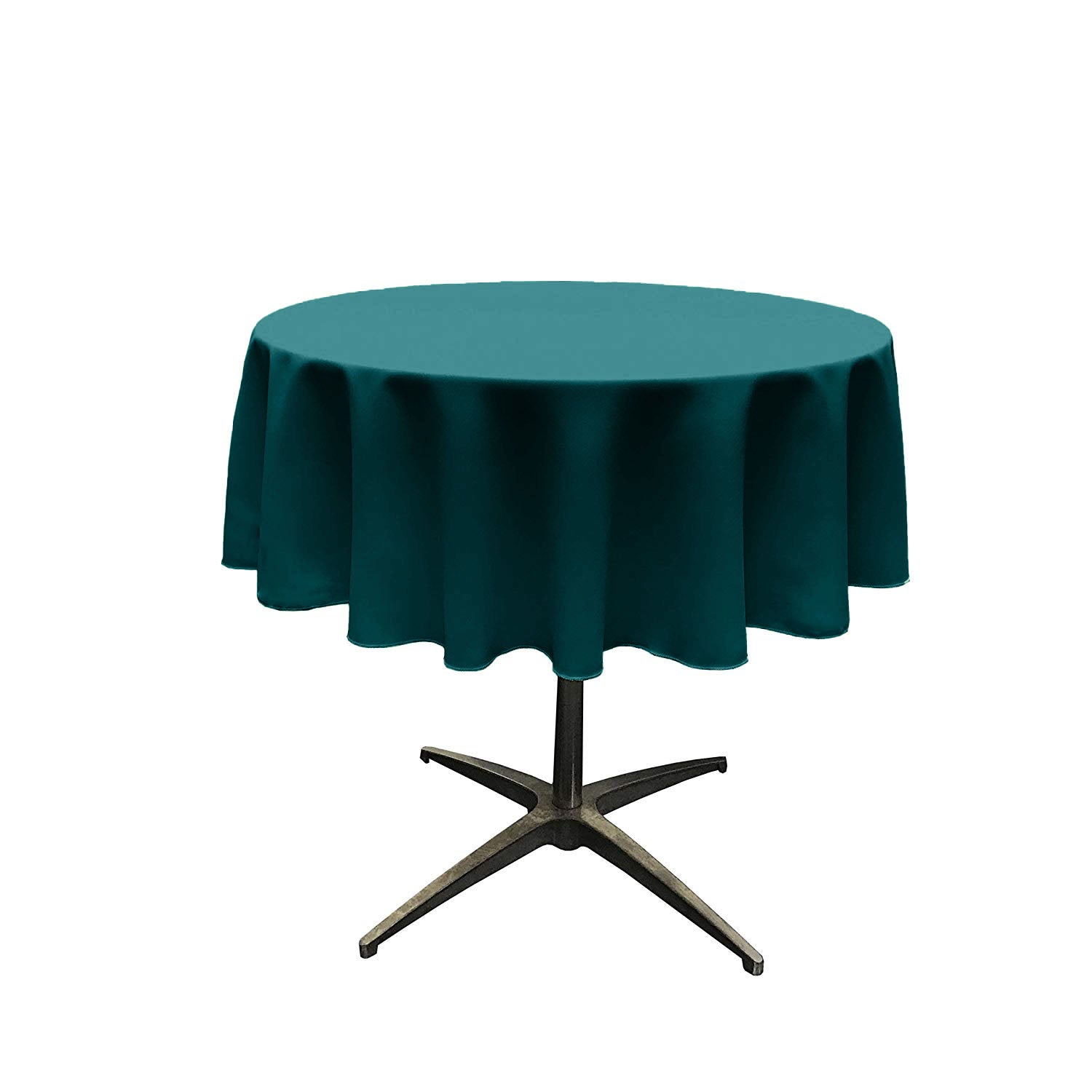45" ROUND POLY POPLIN SEAMLESS TABLECLOTH - New Creations Fabric & Foam Inc