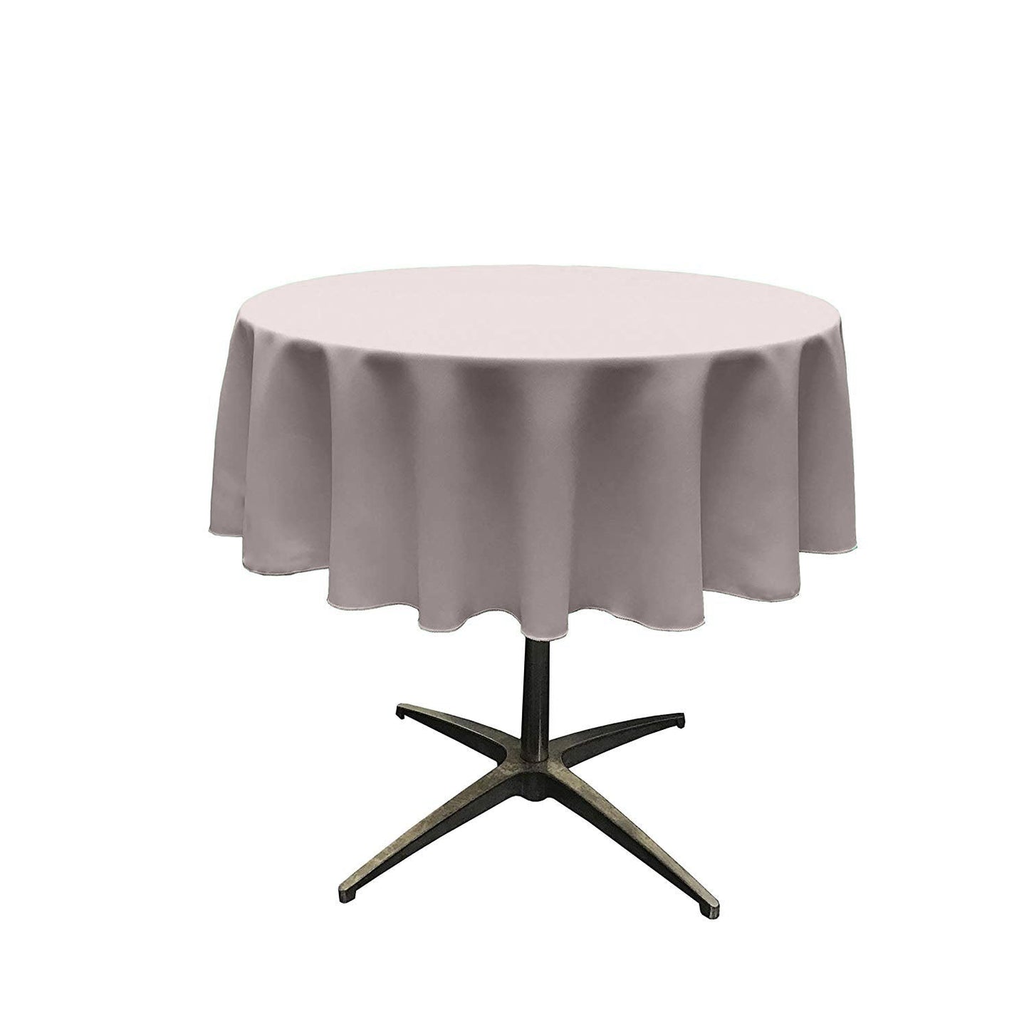 45" ROUND POLY POPLIN SEAMLESS TABLECLOTH - New Creations Fabric & Foam Inc
