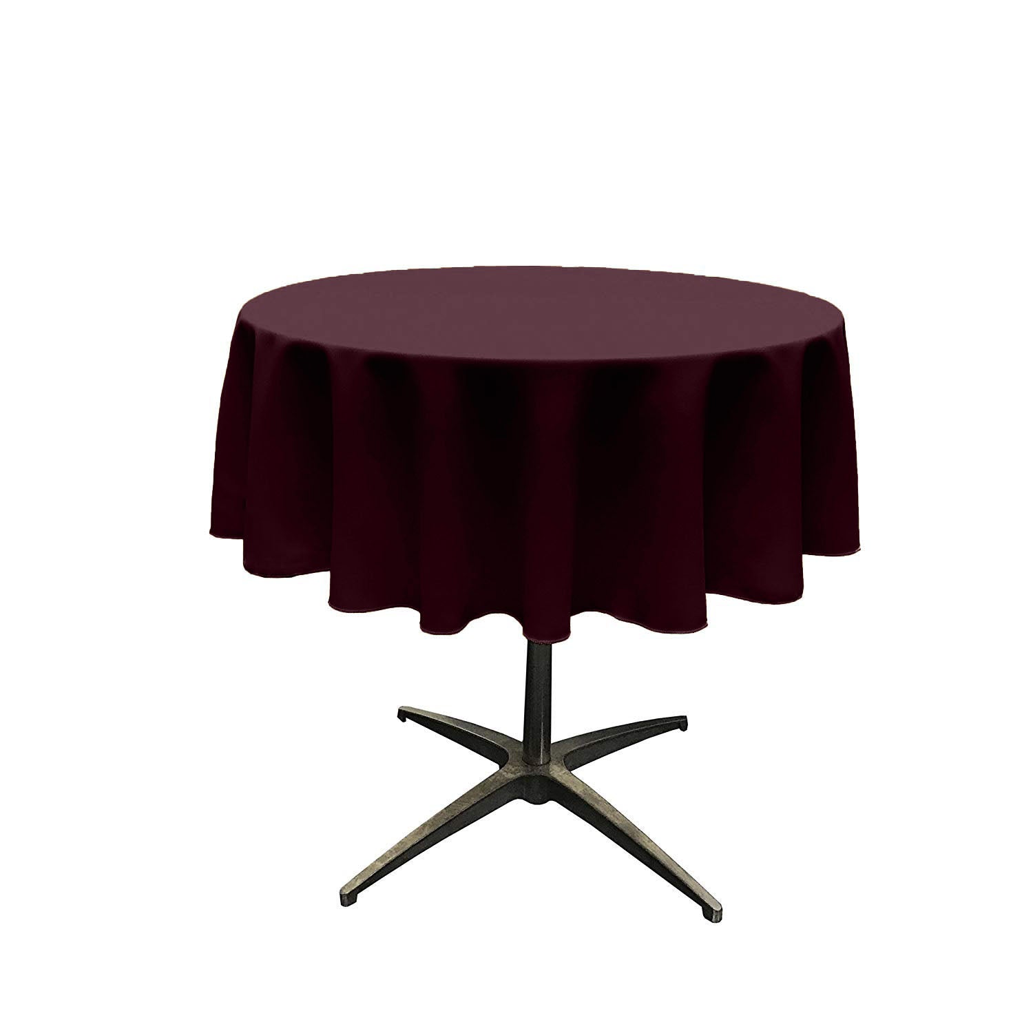 45" ROUND POLY POPLIN SEAMLESS TABLECLOTH - New Creations Fabric & Foam Inc