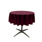 48" ROUND POLY POPLIN SEAMLESS TABLECLOTH - New Creations Fabric & Foam Inc