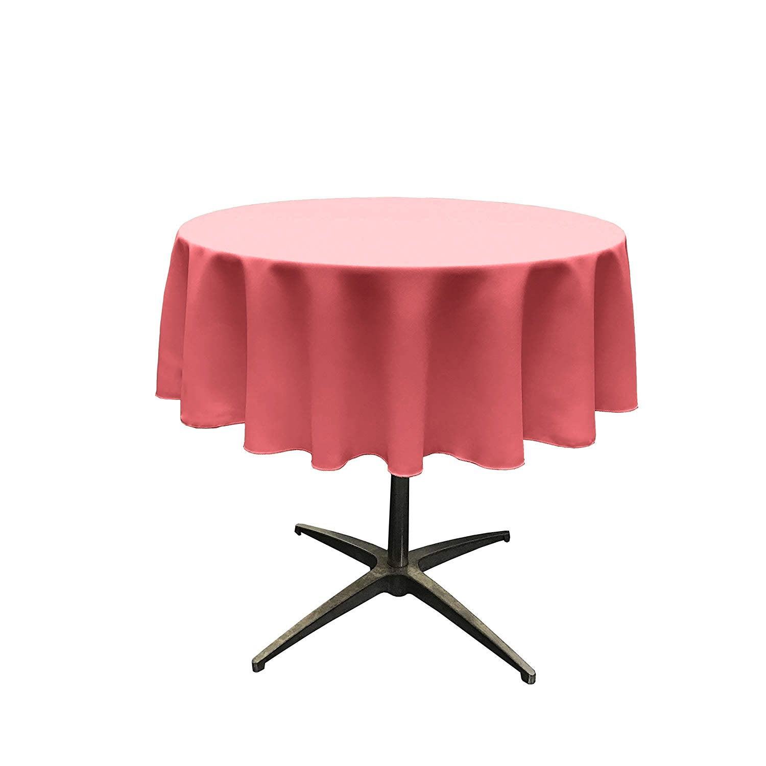 48" ROUND POLY POPLIN SEAMLESS TABLECLOTH - New Creations Fabric & Foam Inc