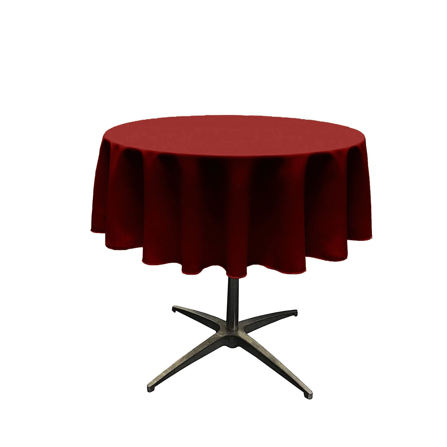 48" ROUND POLY POPLIN SEAMLESS TABLECLOTH - New Creations Fabric & Foam Inc