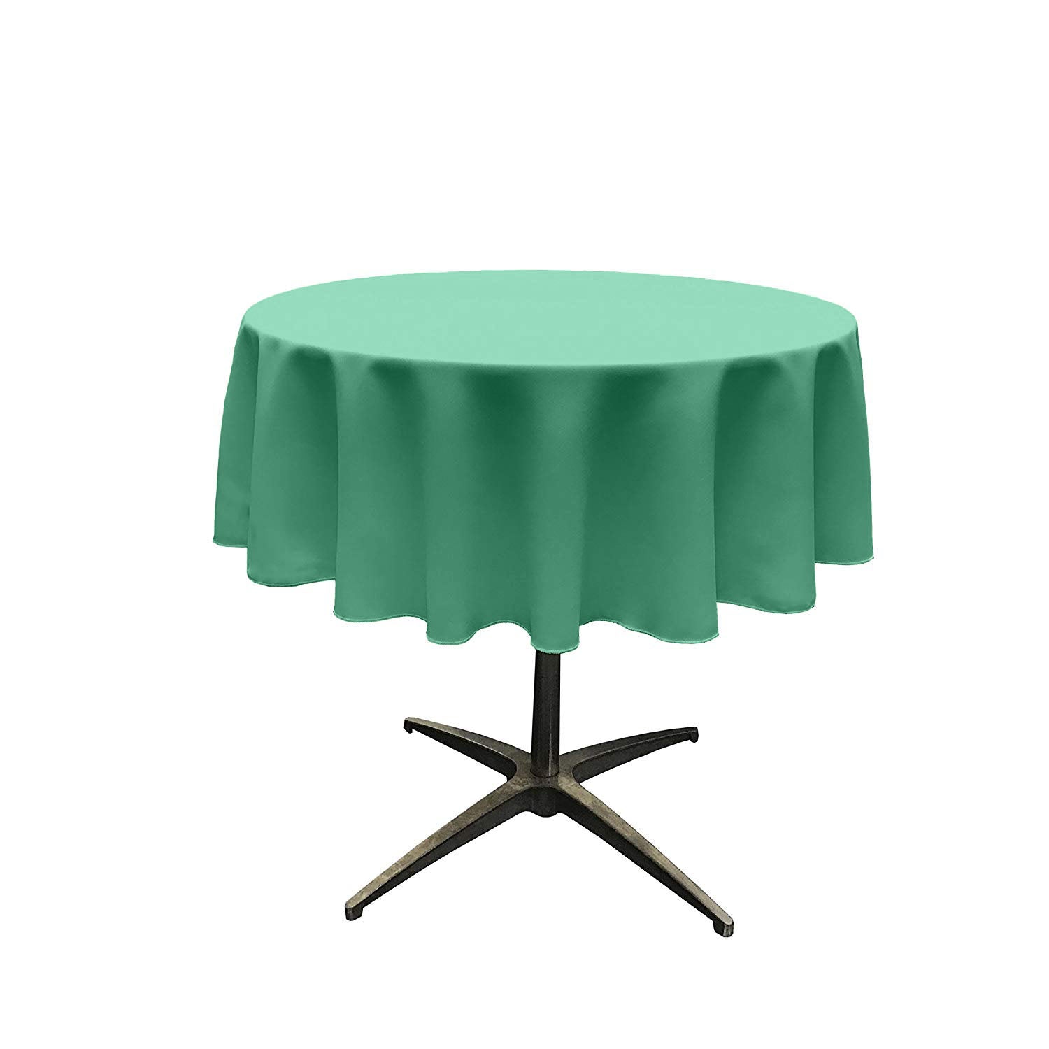 48" ROUND POLY POPLIN SEAMLESS TABLECLOTH - New Creations Fabric & Foam Inc