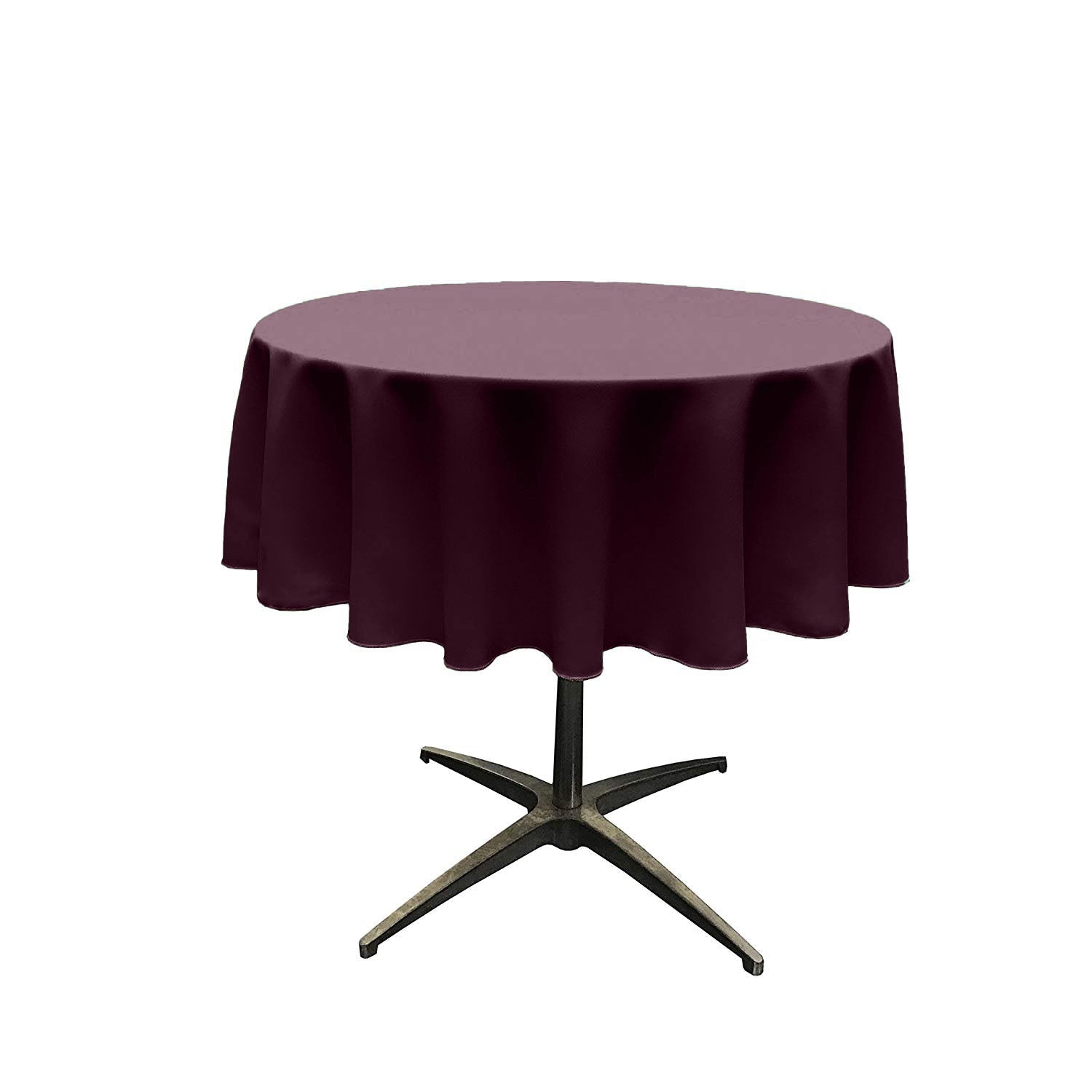 48" ROUND POLY POPLIN SEAMLESS TABLECLOTH - New Creations Fabric & Foam Inc