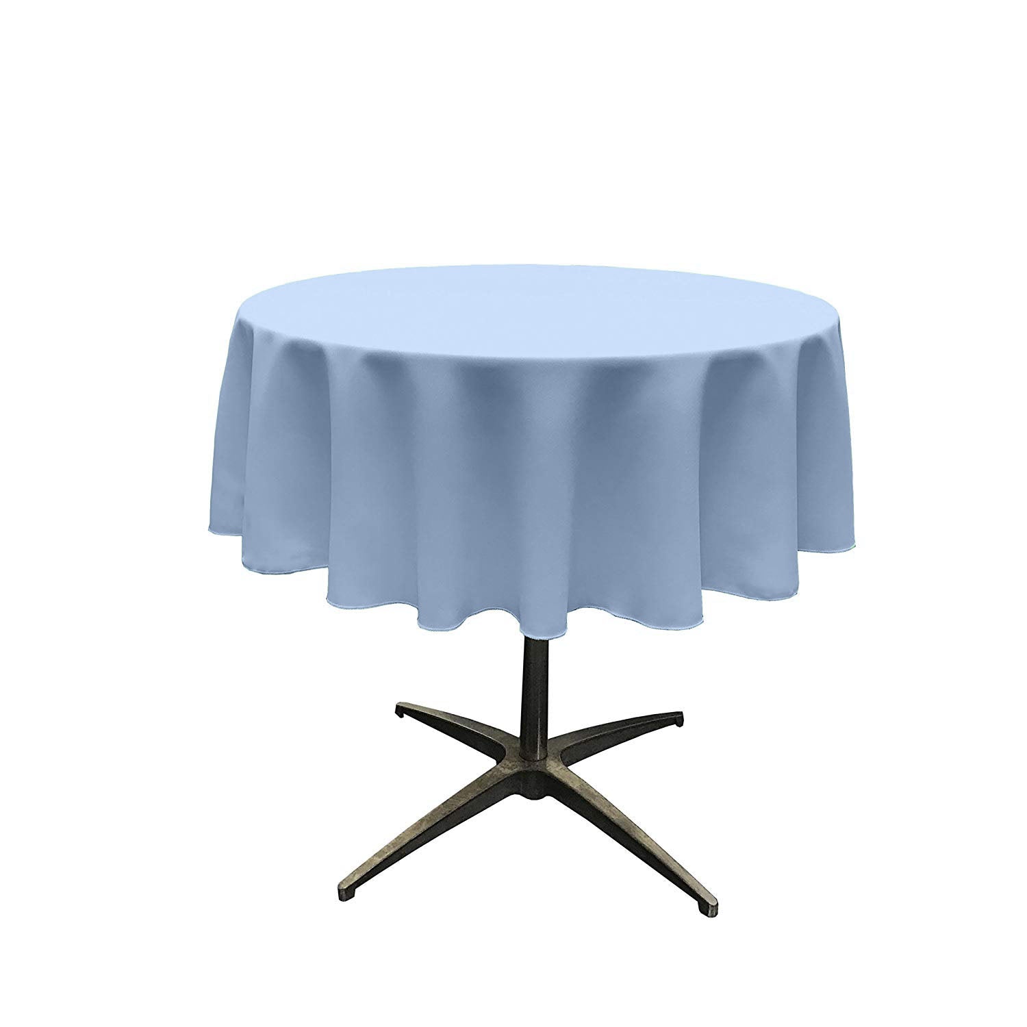 48" ROUND POLY POPLIN SEAMLESS TABLECLOTH - New Creations Fabric & Foam Inc