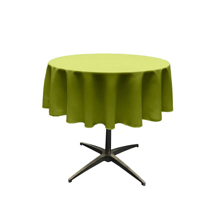 48" ROUND POLY POPLIN SEAMLESS TABLECLOTH - New Creations Fabric & Foam Inc