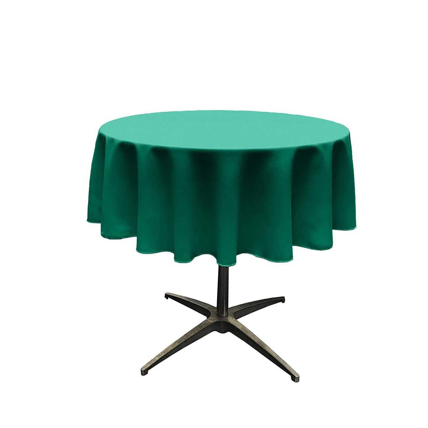51"ROUND POLY POPLIN SEAMLESS TABLECLOTH - New Creations Fabric & Foam Inc