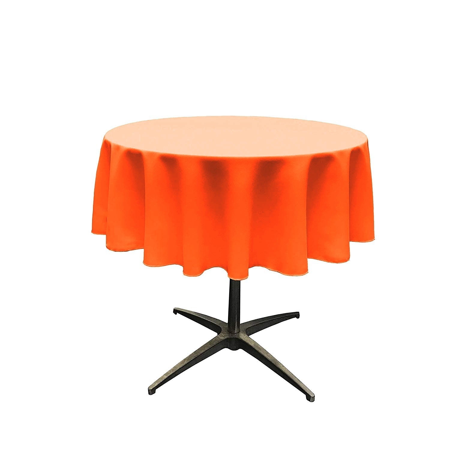 51"ROUND POLY POPLIN SEAMLESS TABLECLOTH - New Creations Fabric & Foam Inc