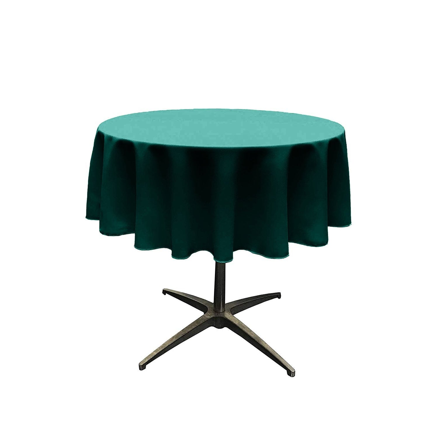 51"ROUND POLY POPLIN SEAMLESS TABLECLOTH - New Creations Fabric & Foam Inc