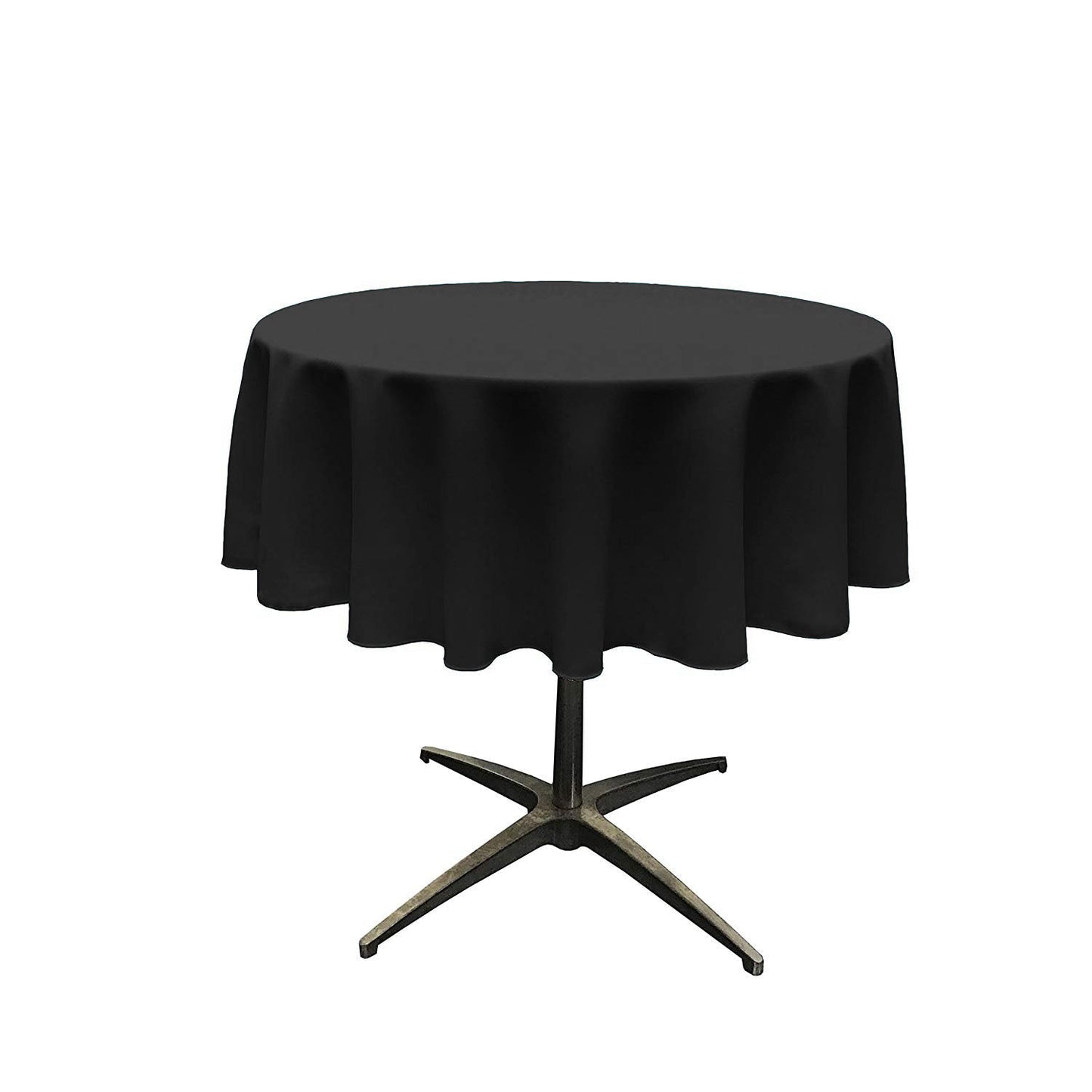 51"ROUND POLY POPLIN SEAMLESS TABLECLOTH - New Creations Fabric & Foam Inc