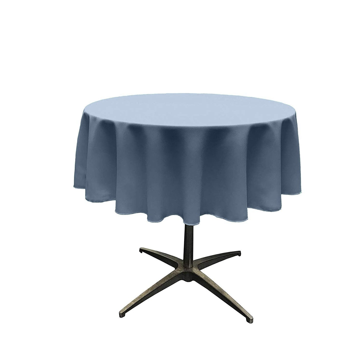 51"ROUND POLY POPLIN SEAMLESS TABLECLOTH - New Creations Fabric & Foam Inc