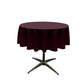 51"ROUND POLY POPLIN SEAMLESS TABLECLOTH - New Creations Fabric & Foam Inc