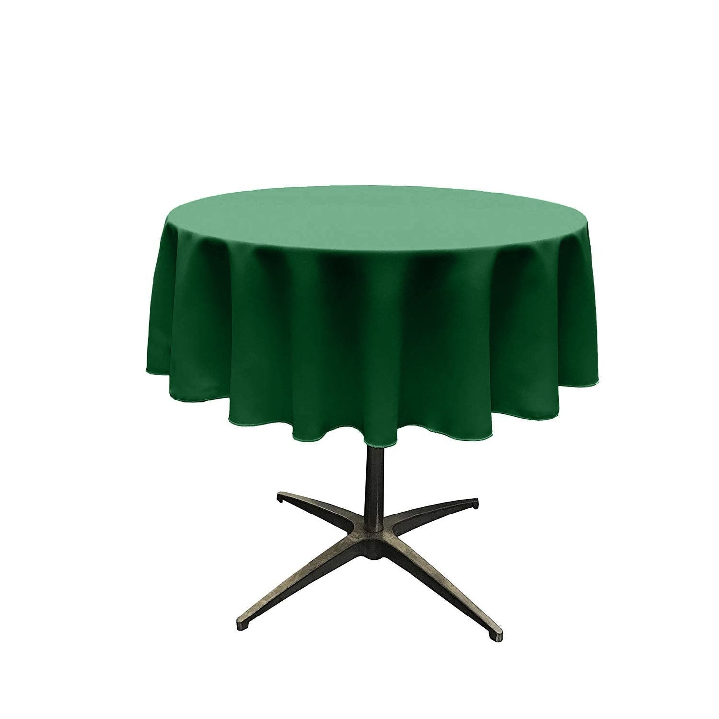 51"ROUND POLY POPLIN SEAMLESS TABLECLOTH - New Creations Fabric & Foam Inc