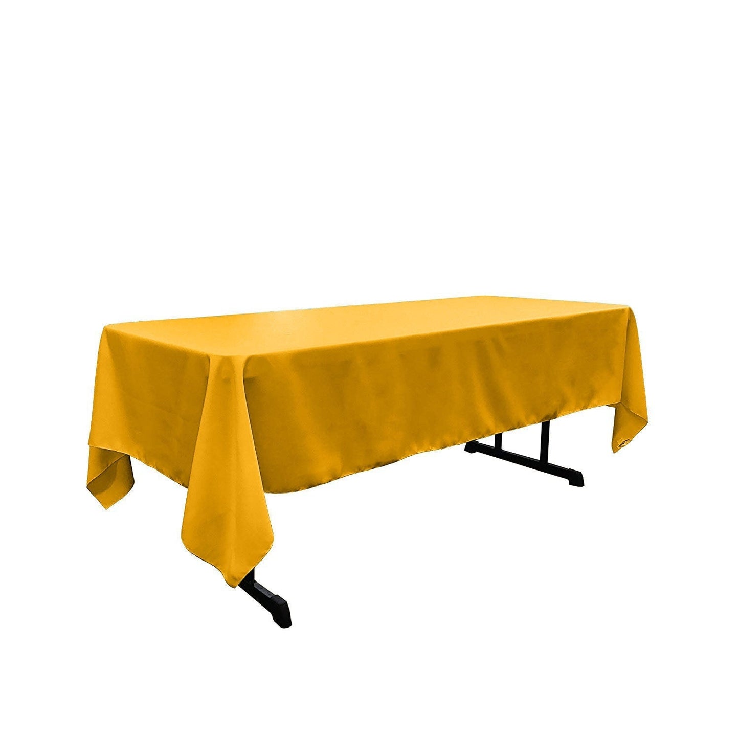 60" X 102" Rectangular Polyester Poplin Tablecloth - New Creations Fabric & Foam Inc