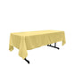 60" X 102" Rectangular Polyester Poplin Tablecloth - New Creations Fabric & Foam Inc