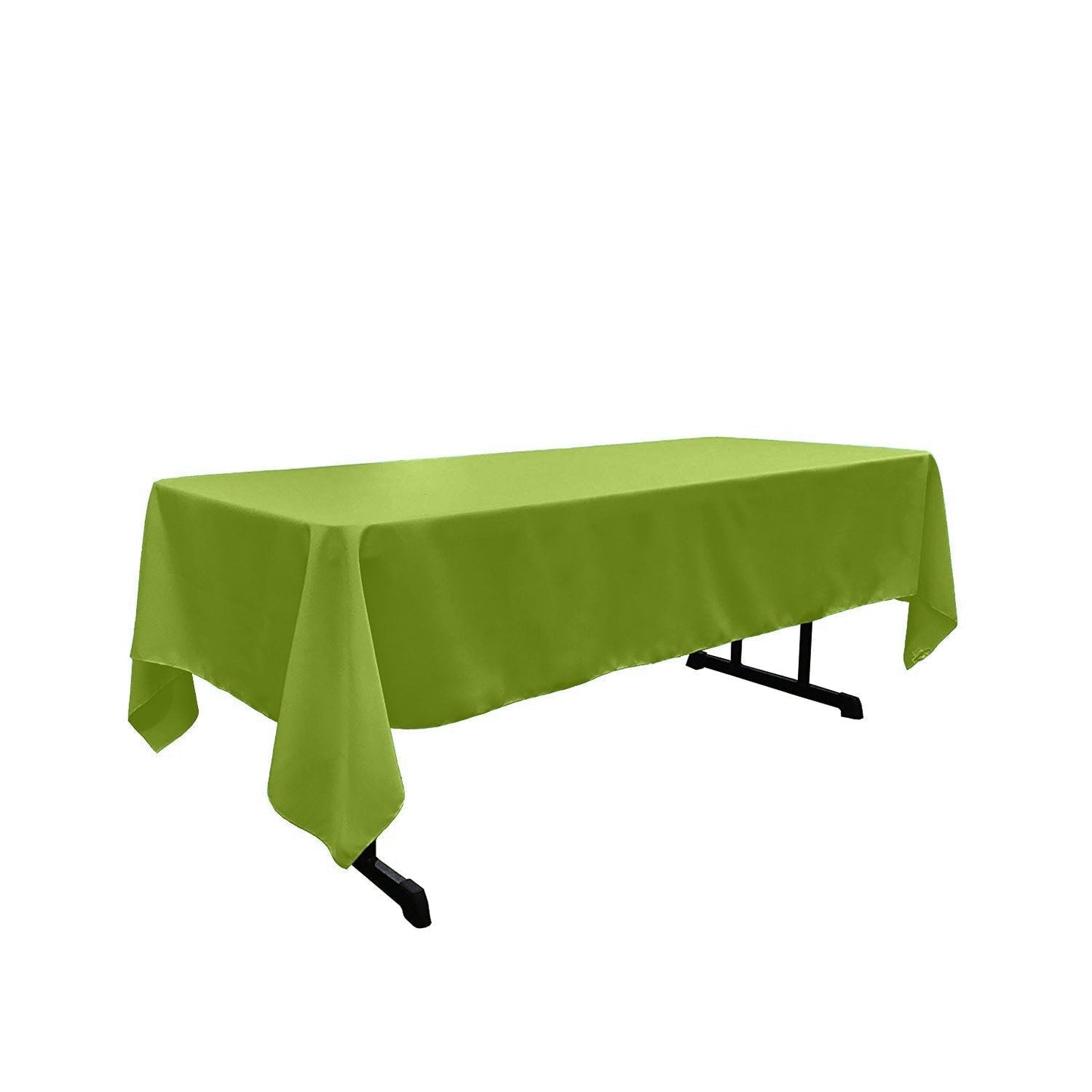 60" X 144" Rectangular Polyester Poplin Tablecloth - New Creations Fabric & Foam Inc
