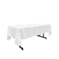 60" X 144" Rectangular Polyester Poplin Tablecloth - New Creations Fabric & Foam Inc