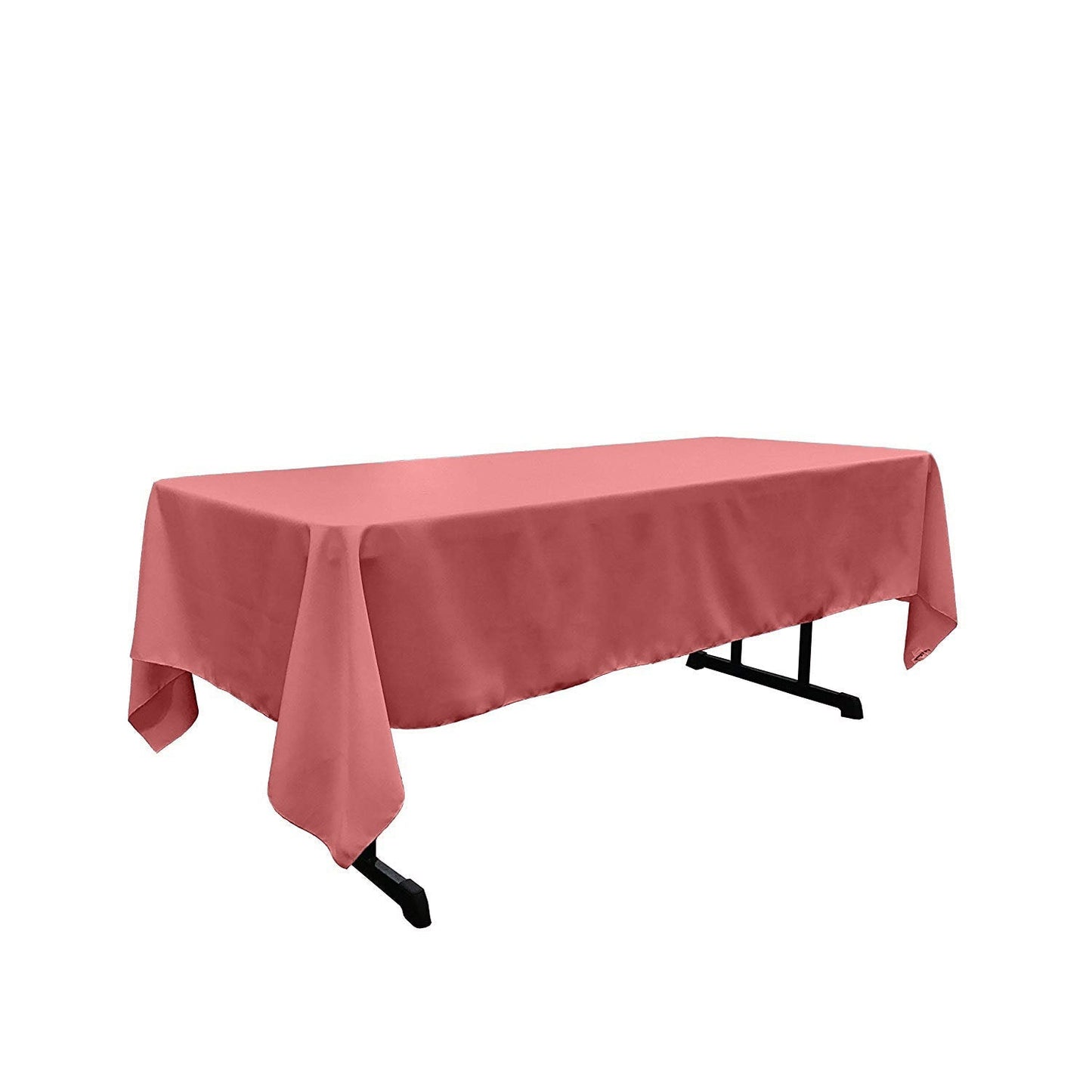 60" X 90" Rectangular Polyester Poplin Tablecloth - New Creations Fabric & Foam Inc