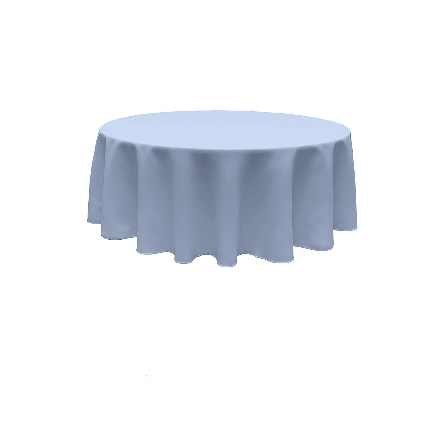 72" ROUND POLY POPLIN SEAMLESS TABLECLOTH - New Creations Fabric & Foam Inc