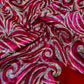 Foil flame spandex | New Creation Fabric & Foam