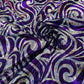 Foil flame spandex | New Creation Fabric & Foam