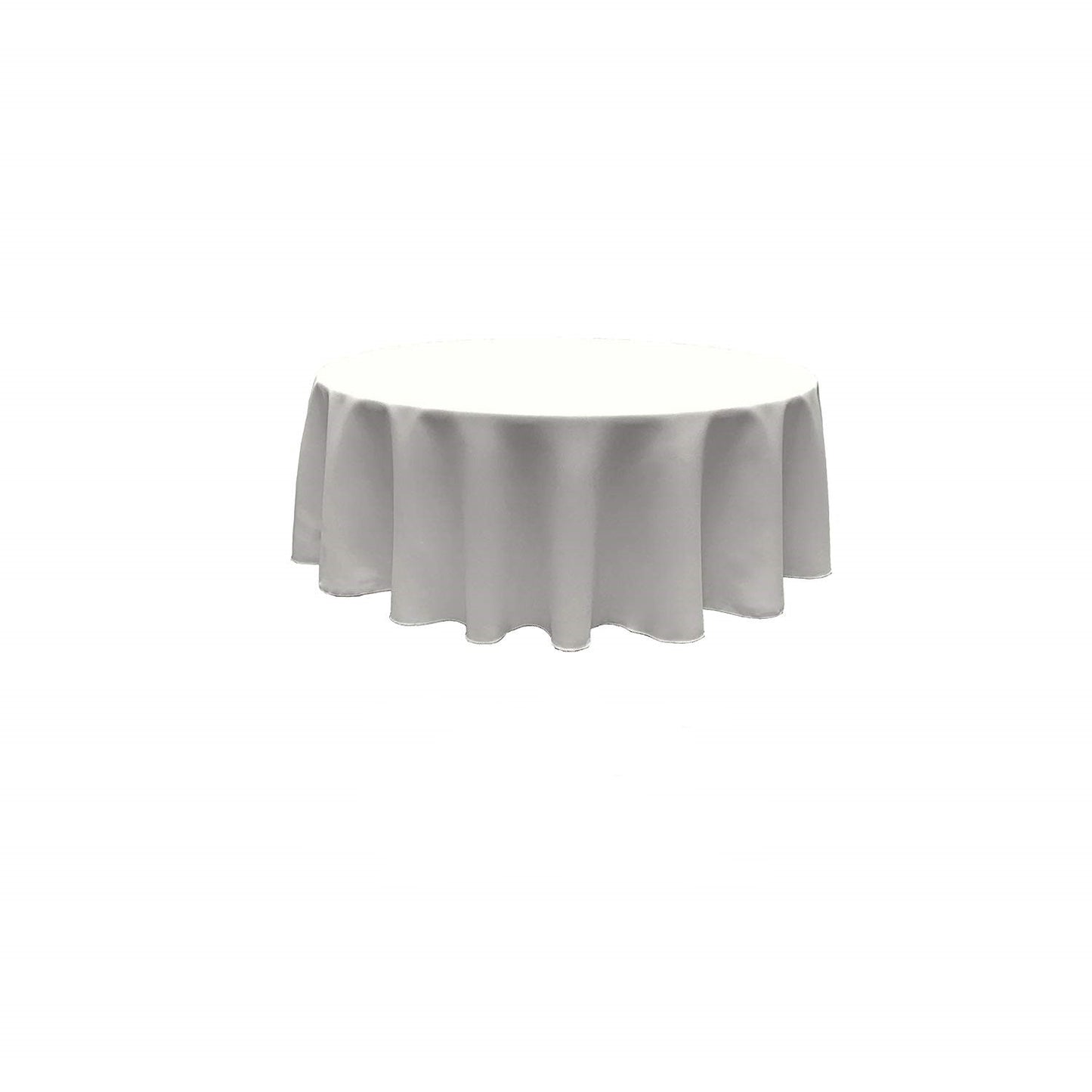 84" ROUND POLY POPLIN SEAMLESS TABLECLOTH - New Creations Fabric & Foam Inc