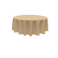 84" ROUND POLY POPLIN SEAMLESS TABLECLOTH - New Creations Fabric & Foam Inc