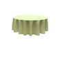 84" ROUND POLY POPLIN SEAMLESS TABLECLOTH - New Creations Fabric & Foam Inc