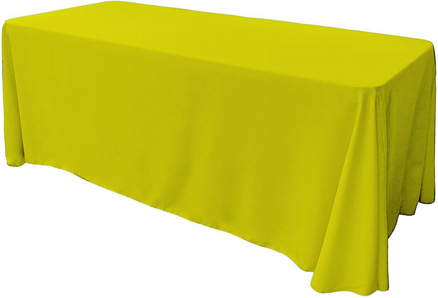 86" X 108" Rectangular Seamless Polyester Poplin Tablecloth, for Party/Wedding Tablecloth - New Creations Fabric & Foam Inc