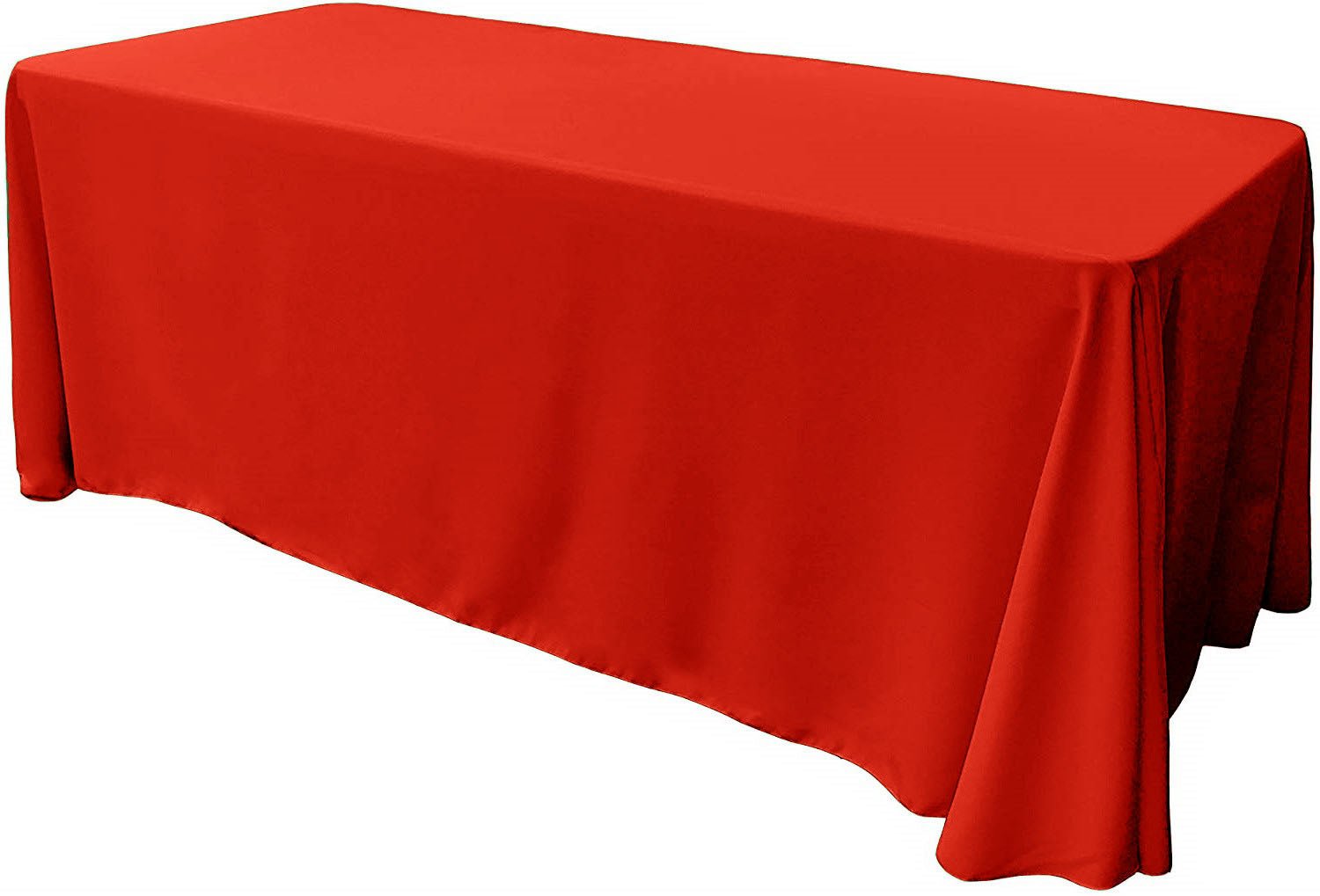 86" X 108" Rectangular Seamless Polyester Poplin Tablecloth, for Party/Wedding Tablecloth - New Creations Fabric & Foam Inc