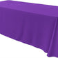 86" X 108" Rectangular Seamless Polyester Poplin Tablecloth, for Party/Wedding Tablecloth - New Creations Fabric & Foam Inc