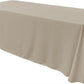 86" X 108" Rectangular Seamless Polyester Poplin Tablecloth, for Party/Wedding Tablecloth - New Creations Fabric & Foam Inc