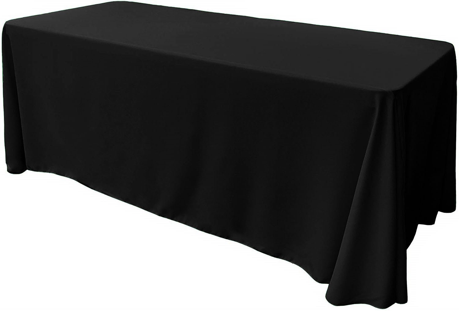 86" X 108" Rectangular Seamless Polyester Poplin Tablecloth, for Party/Wedding Tablecloth - New Creations Fabric & Foam Inc