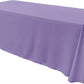 86" X 108" Rectangular Seamless Polyester Poplin Tablecloth, for Party/Wedding Tablecloth - New Creations Fabric & Foam Inc