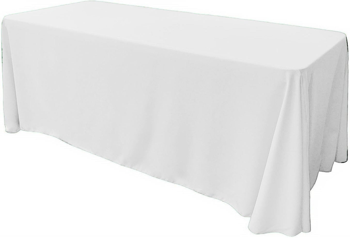 86" X 108" Rectangular Seamless Polyester Poplin Tablecloth, for Party/Wedding Tablecloth - New Creations Fabric & Foam Inc